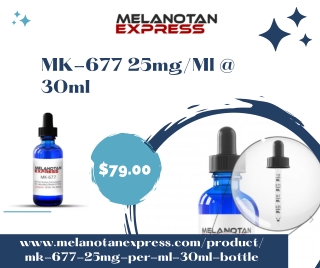 MK-677 25mgMl @ 30ml