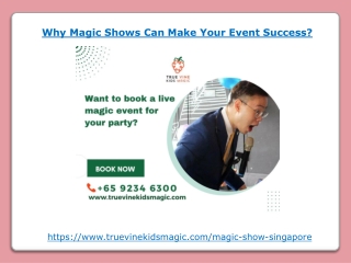 Why Magic Shows Can Make Your Event Success