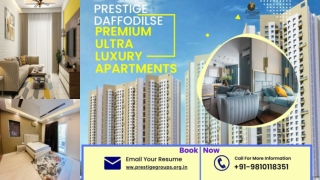 Prestige Daffodils-Premium Ultra Luxury Apartments