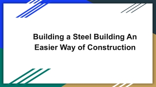 PEB Structure Manufacturers