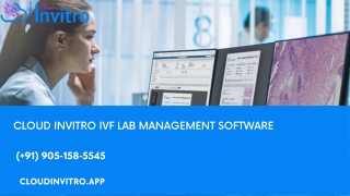 Cloud Invitro IVF Lab Management Software