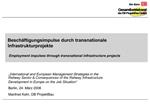 Besch ftigungsimpulse durch transnationale Infrastrukturprojekte Employment impulses through transnational infrastruc