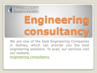 Engineering consultancy | Interharex