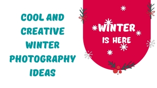 Mohit Bansal Chandigarh- Cool and Creative Winter Photography Ideas