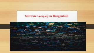 Software Company in Bangladesh - Semicolon IT Solutions
