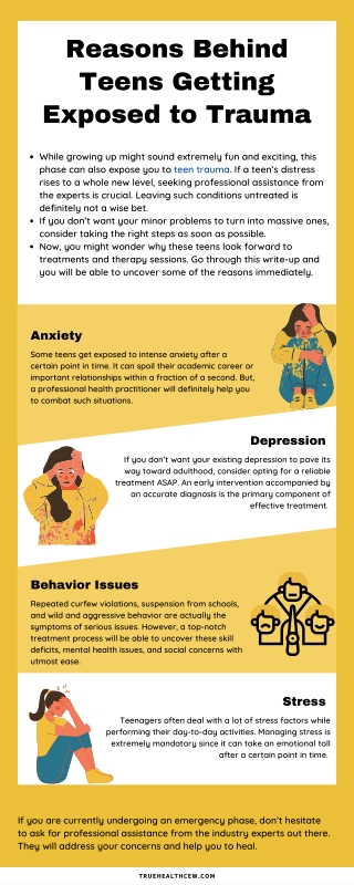 Reasons Behind Teens Getting Exposed to Trauma