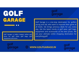 Buy Golf Accessories in India