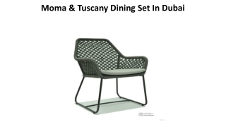 Moma _ Tuscany Dining Set In Dubai