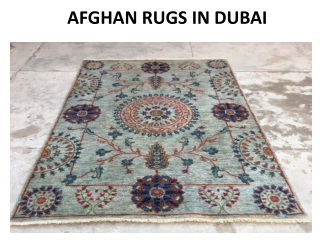 AFGHAN RUGS IN DUBAI