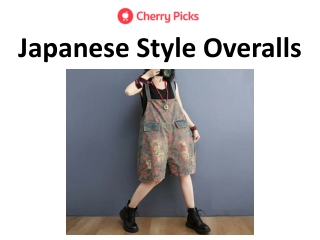 Japanese Style Overalls