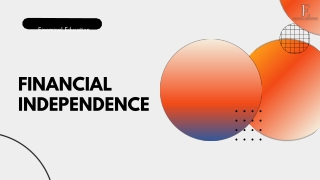 FINANCIAL INDEPENDENCE