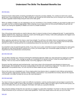 Discover The Skills The Basketball Professionals Use