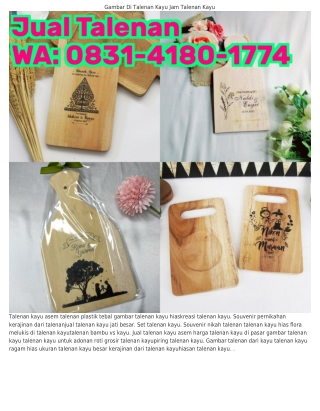 Ô831_418Ô_1774 (WA) Bagus Talenan Kayu Atau Plastik Gambar Lukisan Di Talenan Ka