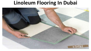 Linoleum Flooring In Dubai