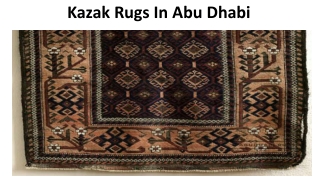 Kazak Rugs In Abu Dhabi