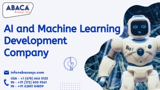 AI and Machine Learning Development Company - Abacasys