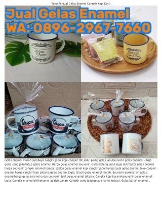 Ö89Ꮾ~29Ꮾᜪ~ᜪᏮᏮÖ (WA) Cangkir Enamel Bunga Cangkir Kopi Bunga Jadul