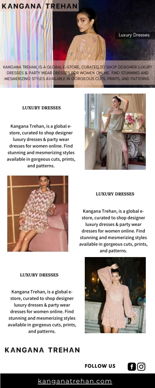 Luxury Dresses