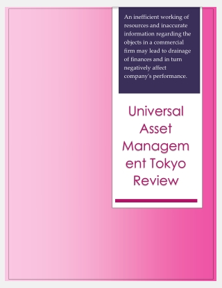 An inefficient working of resources and inaccurate information regarding the objects in a commercial firm may lead to dr