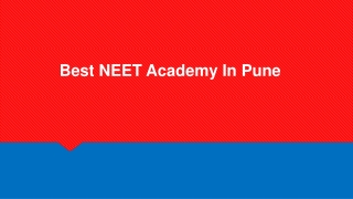 Best NEET Academy In Pune