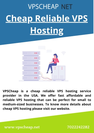 Cheap Reliable VPS Hosting