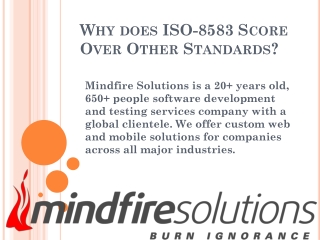 Why does ISO-8583 Score Over Other Standards