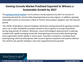 Gaming Console Market