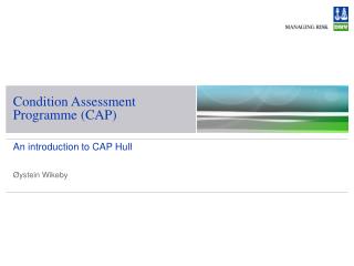 Condition Assessment Programme (CAP)