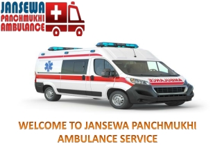 Instant Response of the Patient Shifting Ambulance Service in Vasant Vihar and Saket by Jansewa Panchmukhi