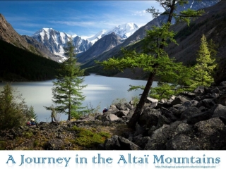 A Journey in the Altaï Mountains