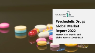 Psychedelic Drugs Market Research, Analysis, Growth, Trends, Developments