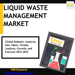 Liquid Waste Management Market: Drivers and Restraints