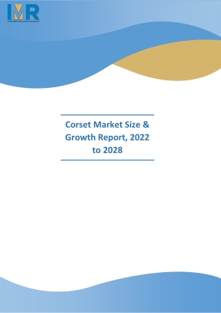 Corset  MARKET