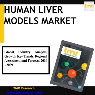 Human Liver Models Market: Key Trends and Demand