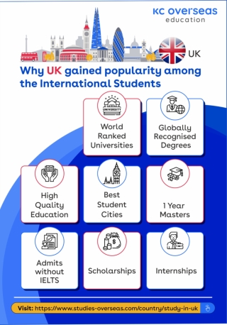 Why UK gained popularity among the international students