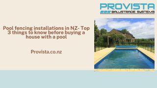 Pool fencing installations in NZ- Top 3 things to know before buying a house with a pool