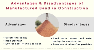 Advantages & Disadvantages of M Sand in Construction