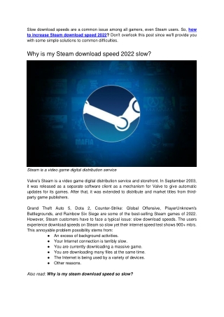 How to increase Steam download speed 2022? Apply these easy tips