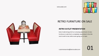 Obtain cost-effective and one-of-a-kind designs with retro furniture on sale