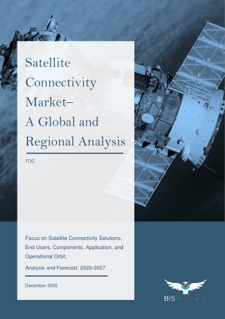 Global Satellite Connectivity Market Research 2020 - 2027