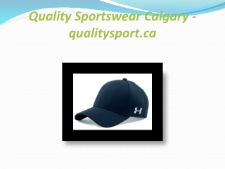 Quality Sportswear Calgary - qualitysport.ca