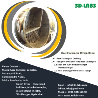 Heat Exchanger Design Basics