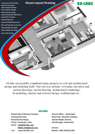 house layout drawing