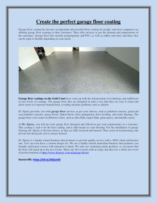 Create the perfect garage floor coating (1)