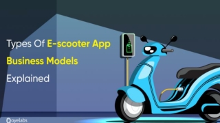 Types of E-Scooters Apps Business