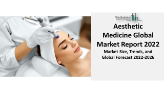 Global Aesthetic Medicine Market - Share, Research, Analysis, And Forecast 2031