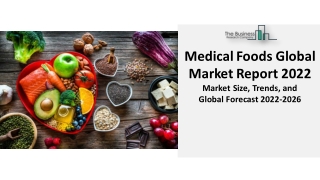 Medical Foods Global Market  Analysis, Trends, And Forecast To 2031