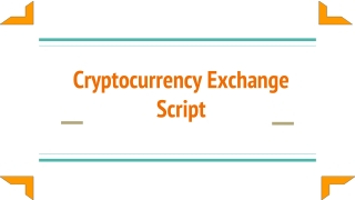 Get Top Cryptocurrency exchange script