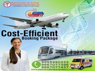 Use a Advanced Medical Team by Panchmukhi Air Ambulance Service in Patna and Ranchi