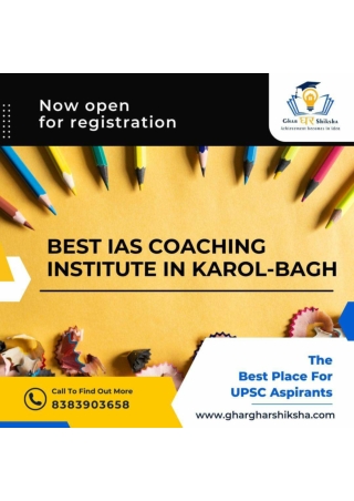 Best IAS Coaching In Karol Bagh Vimarsha IAS